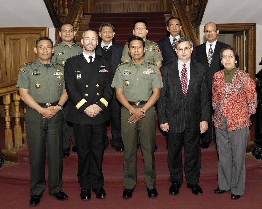 RMC Commandant with Indonesian Delegation