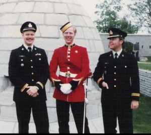 Al@ Greg's graduation with other brother Ken 1982