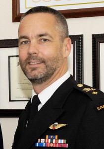 RMC Commandant,Principal and MP Stephane Dionne.