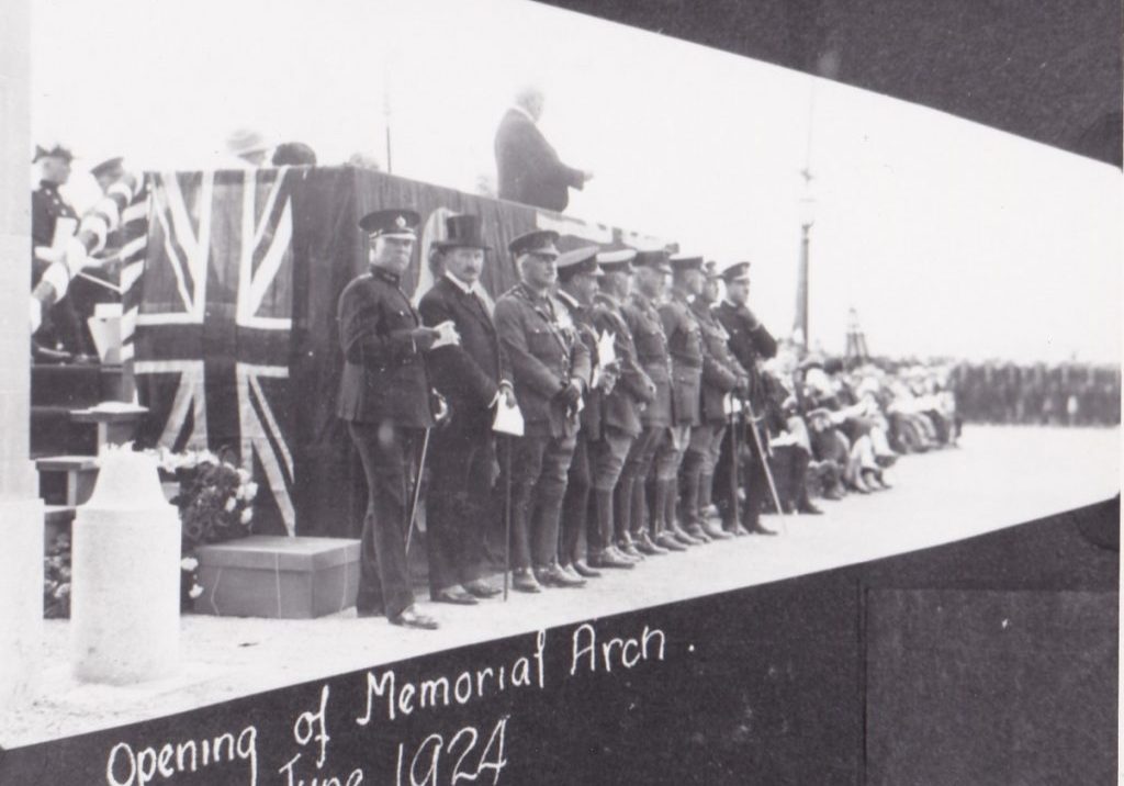 Opening-Cerfemony-Memorial-Arch-1924